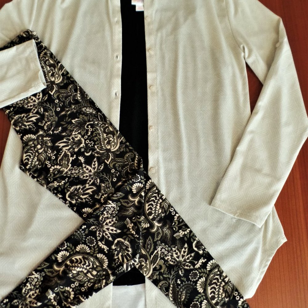 LULAROE OUTFIT! VALENTINA SHIRT,TANK TOP & LEGGING